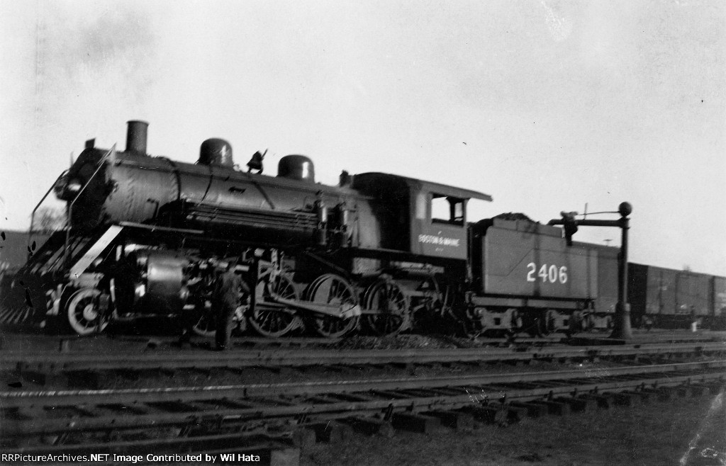 B&M K-7c 2-8-0 2406